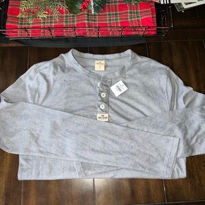 Hollister Gray Men's Shirt
